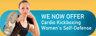 We Now Offer Cardio Kickboxing Women's Self-Defense